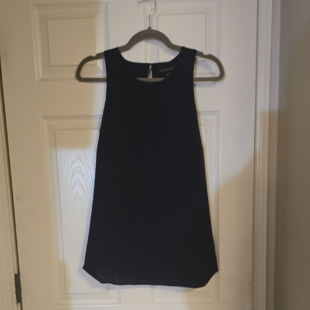 Elegant Navy Banana Republic Sleeveless Top